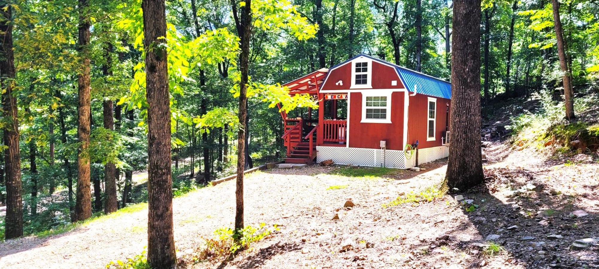 The Americana - Parker Creek Bend Cabins 默弗里斯伯勒 外观 照片