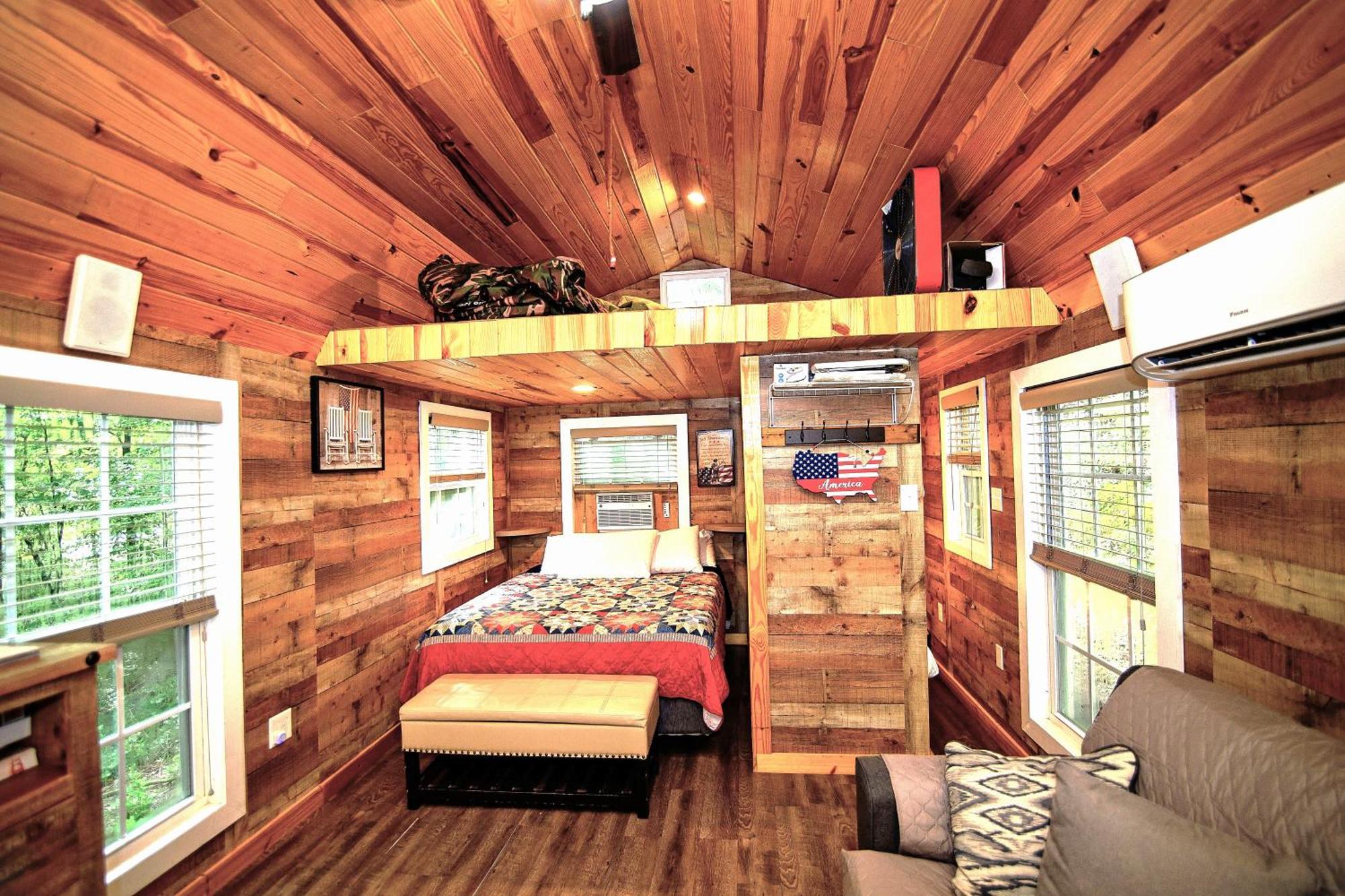The Americana - Parker Creek Bend Cabins 默弗里斯伯勒 外观 照片