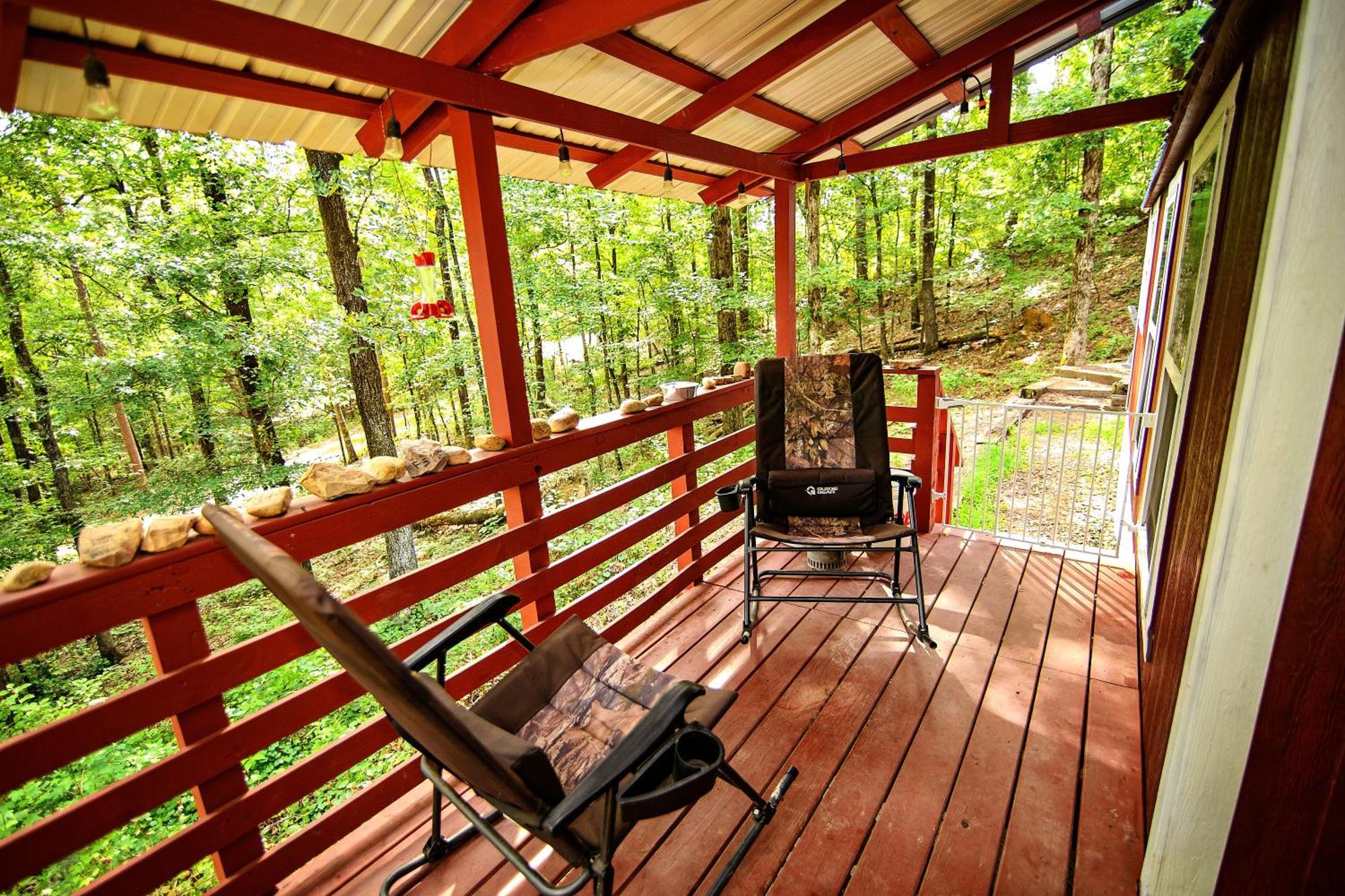 The Americana - Parker Creek Bend Cabins 默弗里斯伯勒 外观 照片