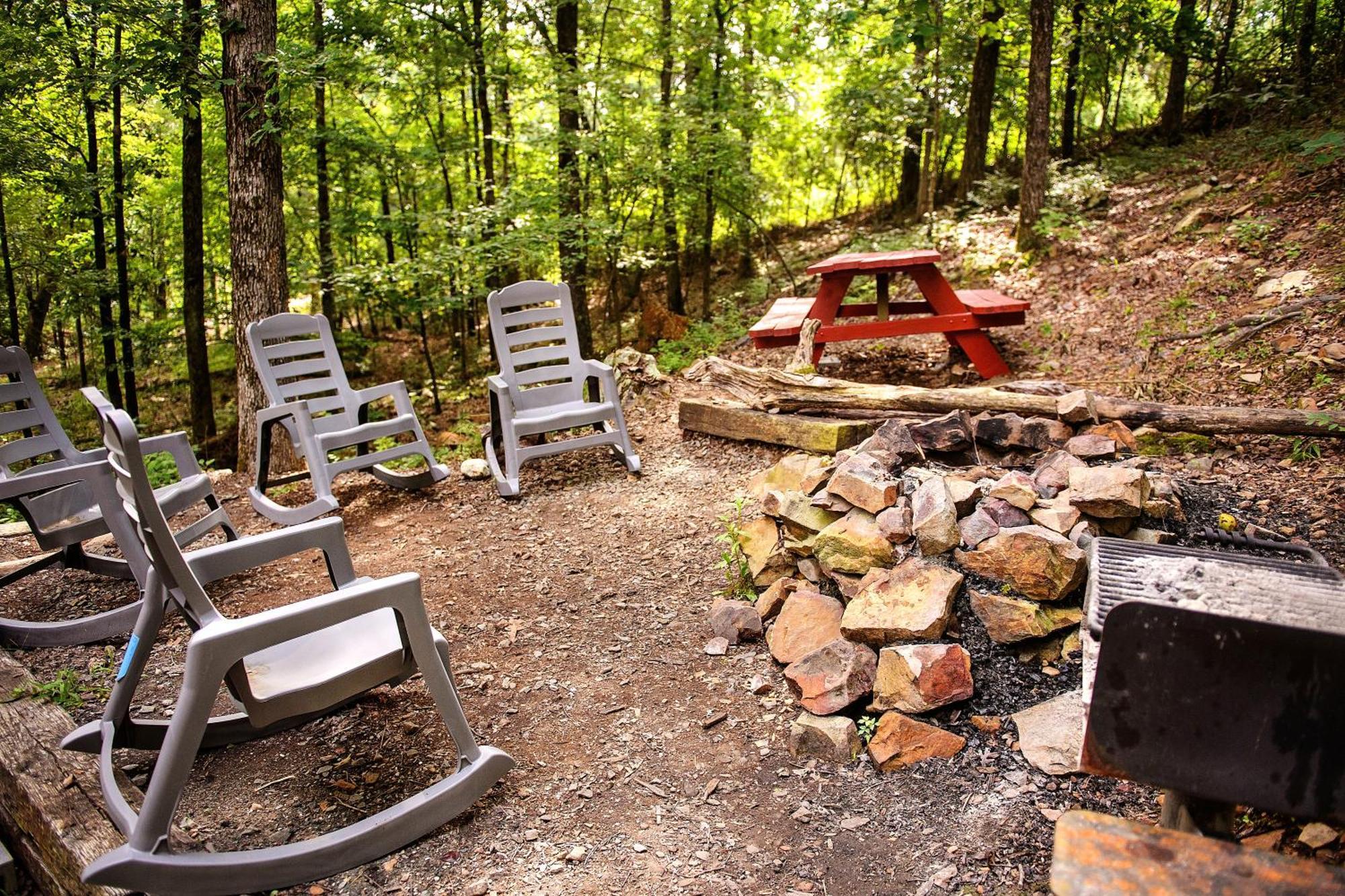 The Americana - Parker Creek Bend Cabins 默弗里斯伯勒 外观 照片