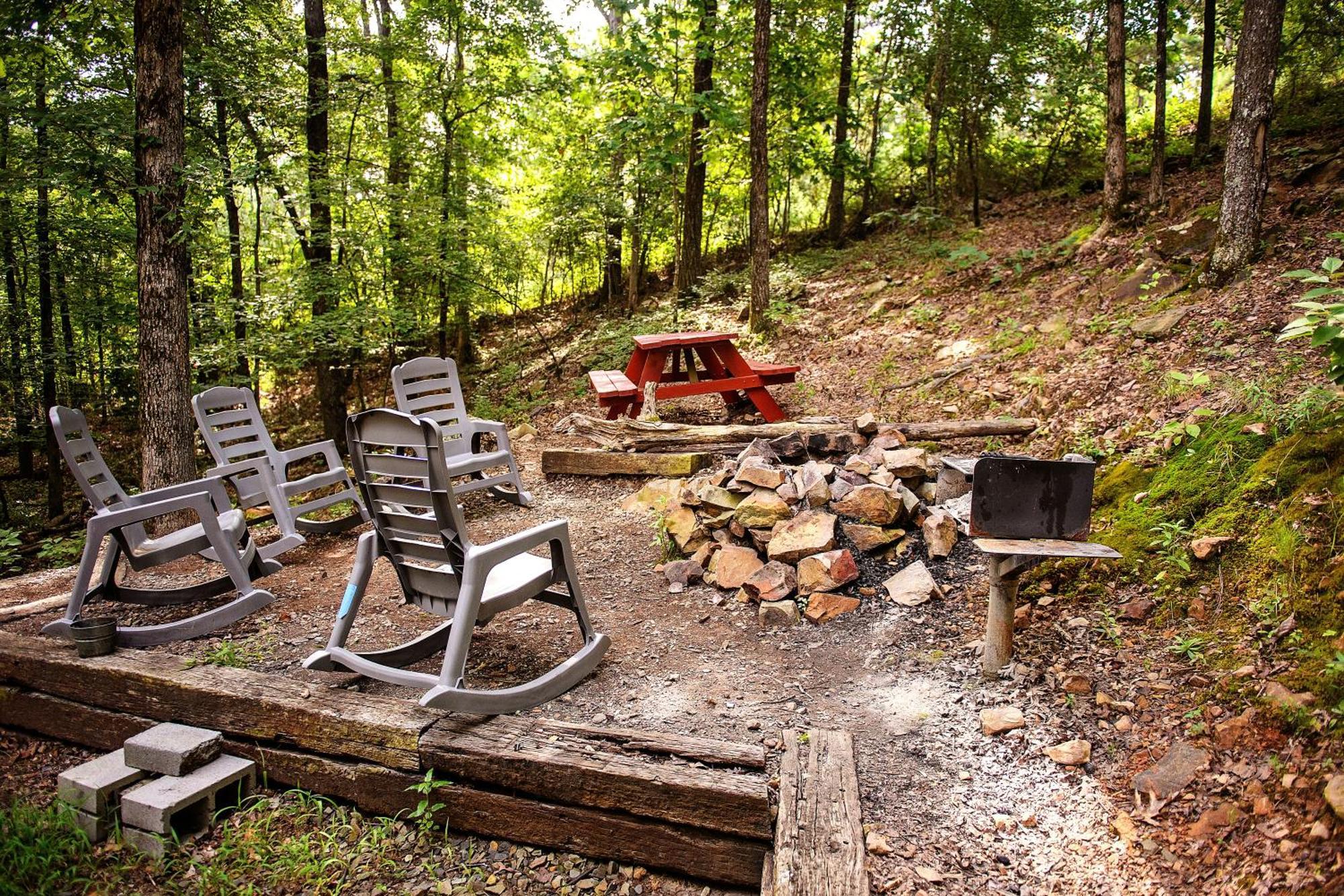 The Americana - Parker Creek Bend Cabins 默弗里斯伯勒 外观 照片